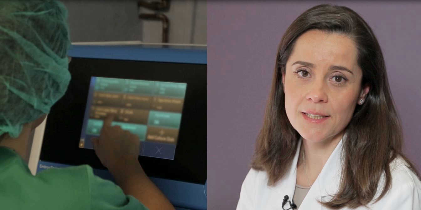 It is very reassuring for the patients to be able to see how their embryos have been cultured